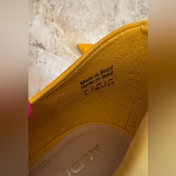 Aldo - Mustard Yellow Cassedy Pump - Size 8 - Picture 9 of 9